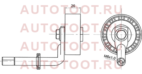 Натяжитель приводного ремня BMW 3/5/X3/X5 2,0/2,5/3,0D st11287807021 sat – купить в Омске. Цены, характеристики, фото в интернет-магазине autotoot.ru