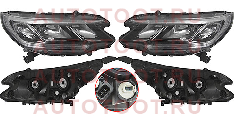 Фара HONDA CR-V 15-18 с электрокорректором (комплект) st1171129 sat – купить в Омске. Цены, характеристики, фото в интернет-магазине autotoot.ru