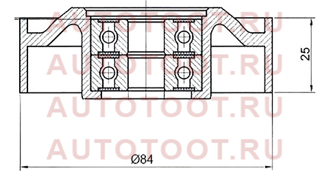 Ролик приводного ремня натяжной INFINITI FX35/G35/M35/NISSAN ELGRAND/SKYLINE (VQ25/VQ35/VK45) st11927al500 sat – купить в Омске. Цены, характеристики, фото в интернет-магазине autotoot.ru