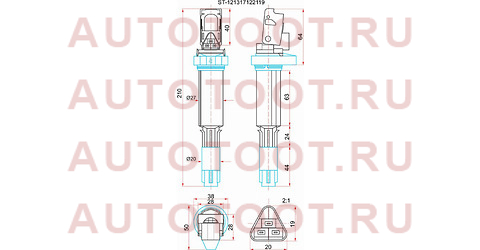 Катушка зажигания BMW E81/E46/E90/E39/E60/E64/E61/E63/E65/E53/E70/E83/E85/E86 st12131712219 sat – купить в Омске. Цены, характеристики, фото в интернет-магазине autotoot.ru