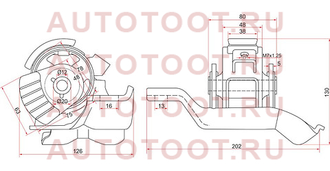 Подушка двигателя LH COROLLA 4-5AFE 91-97 ATM AE10#,11# st-12372-15181 sat – купить в Омске. Цены, характеристики, фото в интернет-магазине autotoot.ru