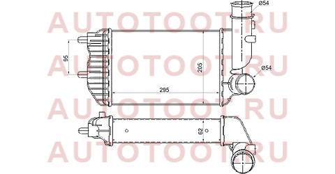 Радиатор интеркулера CITROEN JUMPER/FIAT DUCATO/PEUGEOT BOXER 94-06 st1307012080 sat – купить в Омске. Цены, характеристики, фото в интернет-магазине autotoot.ru