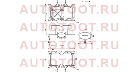 Катушка зажигания FORD FOCUS 98-11/FIESTA 03-08/MONDEO 96-07 (модуль) st1317972 sat – купить в Омске. Цены, характеристики, фото в интернет-магазине autotoot.ru