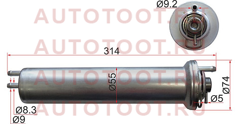 Фильтр топливный BMW 5-SERIES E39 96-04/7-SERIES E38 96-01/X5 00-06 st13321709535 sat – купить в Омске. Цены, характеристики, фото в интернет-магазине autotoot.ru