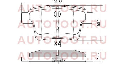 Колодки тормозные зад FORD MONDEO III 00-07 st1522073 sat – купить в Омске. Цены, характеристики, фото в интернет-магазине autotoot.ru