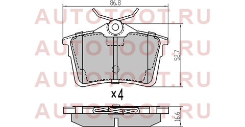 Колодки тормозные зад PEUGEOT PARTNER 13-/CITROEN BERLINGO st1608520480 sat – купить в Омске. Цены, характеристики, фото в интернет-магазине autotoot.ru