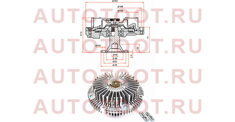 Вискомуфта TOYOTA MARKII,CROWN,PROGRES 1-2JZ-G# 96- st-16210-46051 sat – купить в Омске. Цены, характеристики, фото в интернет-магазине autotoot.ru