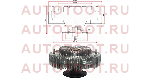 Вискомуфта TOYOTA DYNA,HIACE,HILUX,LAND CRUISER PRADO 3RZ-F# 95- st-16210-75060 sat – купить в Омске. Цены, характеристики, фото в интернет-магазине autotoot.ru