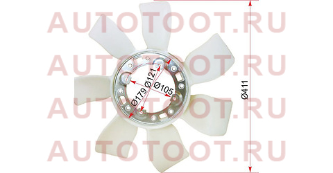 Крыльчатка вентилятора TOYOTA 1G-FE st-16361-70040 sat – купить в Омске. Цены, характеристики, фото в интернет-магазине autotoot.ru