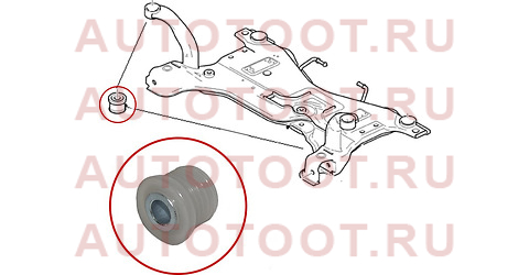 Сайлентблок подрамника передний FORD FOCUS II 08-14/C-MAX 03-10 st1695011 sat – купить в Омске. Цены, характеристики, фото в интернет-магазине autotoot.ru