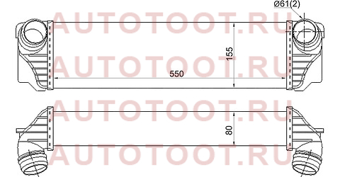 Радиатор интеркулера BMW 5-SERIES F10 09- st17517805629 sat – купить в Омске. Цены, характеристики, фото в интернет-магазине autotoot.ru