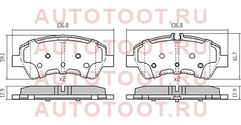 Колодки тормозные зад FORD TOURNEO CUSTOM 12-/TRANSIT VIII 14-/TRANSIT CUSTOM 12- st1763916 Sat – купить в Омске. Цены, характеристики, фото в интернет-магазине autotoot.ru