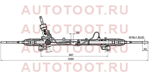 Рейка рулевая FORD FOCUS II 05-11/C-MAX 03-10 (ЭГУР) LHD st1768605 sat – купить в Омске. Цены, характеристики, фото в интернет-магазине autotoot.ru