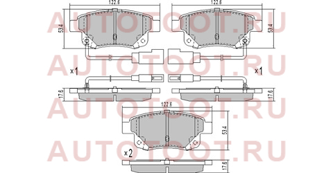 Колодки тормозные зад FORD TRANSIT 06- st1819638 sat – купить в Омске. Цены, характеристики, фото в интернет-магазине autotoot.ru