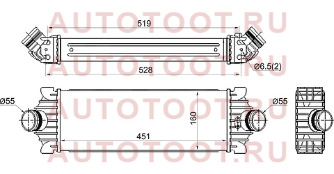 Радиатор интеркулера FORD TRANSIT 06-14/FORD TRANSIT 14- st1881209 sat – купить в Омске. Цены, характеристики, фото в интернет-магазине autotoot.ru