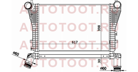 Радиатор интеркулера VW PASSAT B6/B7 05-/TIGUAN 07- st1k0145803ae sat – купить в Омске. Цены, характеристики, фото в интернет-магазине autotoot.ru