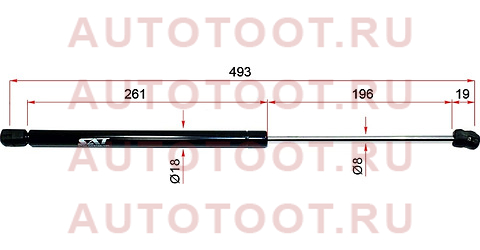 Амортизатор крышки багажника SKODA OCTAVIA 96-10 st1u6827550f Sat – купить в Омске. Цены, характеристики, фото в интернет-магазине autotoot.ru