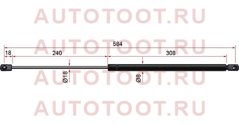 Амортизатор крышки багажника SKODA OCTAVIA III 04-13 st1z5827550 Sat – купить в Омске. Цены, характеристики, фото в интернет-магазине autotoot.ru