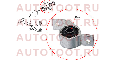 Сайлентблок переднего рычага задний SUBARU FORESTER 96-07/LEGACY LANCASTER 96-03 LH st-20201-ac110 sat – купить в Омске. Цены, характеристики, фото в интернет-магазине autotoot.ru