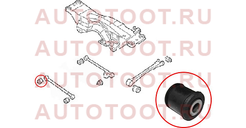 Сайлентблок заднего поперечного рычагаSUBARU IMPREZA 92-07/FORESTER 96-02/LEGACY 93-98 st20251aa010 sat – купить в Омске. Цены, характеристики, фото в интернет-магазине autotoot.ru