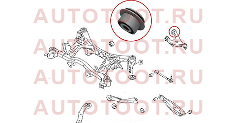 Сайлентблок заднего верхнего рычага SUBARU IMPREZA G12 07-14/FORESTER 07-12/LEGACY 09-14 st20252xa01ab sat – купить в Омске. Цены, характеристики, фото в интернет-магазине autotoot.ru