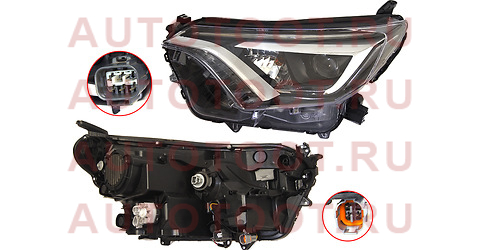 Фара TOYOTA RAV4 15-19 LH LED, с электрокорректором st21211rvl sat – купить в Омске. Цены, характеристики, фото в интернет-магазине autotoot.ru