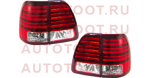 Фонарь задний+вставка TOYOTA LAND CRUISER 100 98-07 SPORT TYPE, LED, комплект st21219b6ps sat – купить в Омске. Цены, характеристики, фото в интернет-магазине autotoot.ru