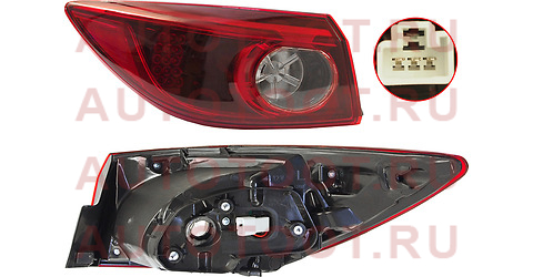 Фонарь задний MAZDA 3/AXELA 16-19 LH LED 4D st2161999l sat – купить в Омске. Цены, характеристики, фото в интернет-магазине autotoot.ru