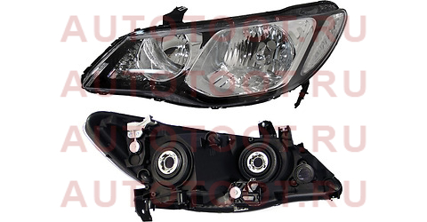 Фара HONDA CIVIC 05-11 LH 4D под эл. корректор, поворот белый st-217-1159l sat – купить в Омске. Цены, характеристики, фото в интернет-магазине autotoot.ru