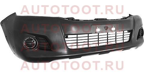 Бампер передний TOYOTA HILUX VIGO 11-15 с решёткой, под расширители st220064 sat – купить в Омске. Цены, характеристики, фото в интернет-магазине autotoot.ru