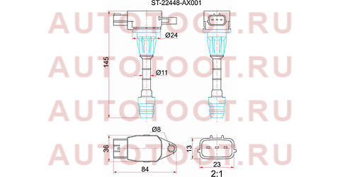 Катушка зажигания NISSAN CR10DE/CR12DE/CR14DE 02-/MARCH K12/CUBE Z11 (4) st-22448-ax001 sat – купить в Омске. Цены, характеристики, фото в интернет-магазине autotoot.ru