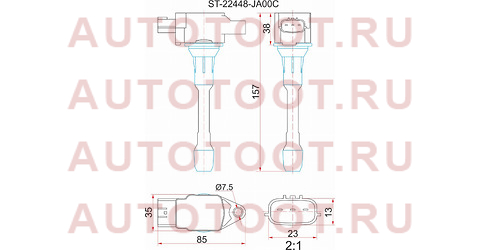 Катушка зажигания NISSAN J32 QR25/SC11 HR15/HR16/MR18/J10 MR20DE/C25 MR20/Y12 st-22448-ja00c sat – купить в Омске. Цены, характеристики, фото в интернет-магазине autotoot.ru