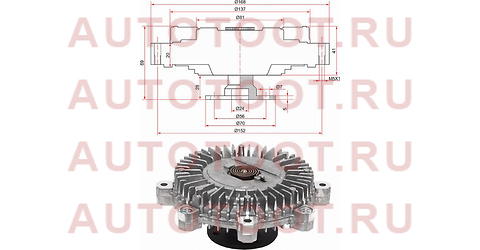 Вискомуфта HYUNDAI PORTER 04-/KIA SORENTO 06-09 st252374a100 sat – купить в Омске. Цены, характеристики, фото в интернет-магазине autotoot.ru