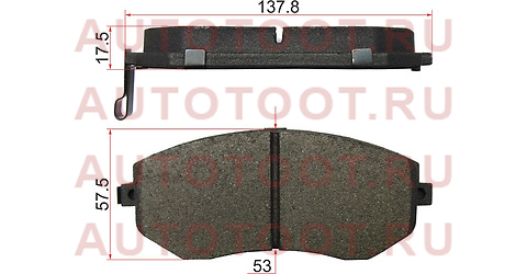 Колодки тормозные перед SUBARU IMPREZA GR 07- FORESTER SH 07- st26296fg000 sat – купить в Омске. Цены, характеристики, фото в интернет-магазине autotoot.ru