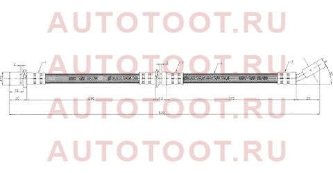 Шланг тормозной задний (Таиланд) SUBARU IMPREZA/FORESTER/LEGACY/OUTBACK 89-02 LH st-26531-aa070 sat – купить в Омске. Цены, характеристики, фото в интернет-магазине autotoot.ru