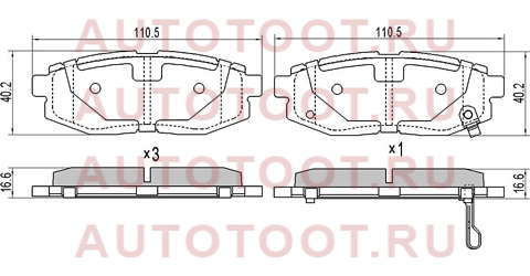 Колодки тормозные зад SUBARU BRZ 12-/IMPREZA GR/GH 08-/TRIBECA 05- st26696xa010 sat – купить в Омске. Цены, характеристики, фото в интернет-магазине autotoot.ru