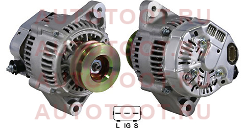 Генератор TOYOTA LAND CRUISER 80/100 4.2TD 92-98 1HD#/1HZ 12V 80A st2706017220n sat – купить в Омске. Цены, характеристики, фото в интернет-магазине autotoot.ru