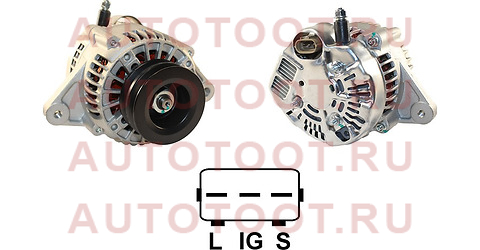 Генератор TOYOTA LAND CRUISER PRADO/HILUX SURF 3.0D/3.4 96-02 1KZ/5VZ 12V 80А st2706067070 sat – купить в Омске. Цены, характеристики, фото в интернет-магазине autotoot.ru