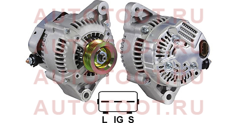 Генератор TOYOTA CORONA/CALDINA/CAMRY/VISTA 1.8 92-98/IPSUM 2.0 96-01/RAV4 2.0 94-00 3/4/5SFE 12V 80 st2706074410 sat – купить в Омске. Цены, характеристики, фото в интернет-магазине autotoot.ru