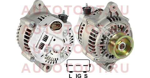 Генератор TOYOTA LAND CRUISER 90/HILUX SURF/HIACE/REGIUSACE 2.4/2.7 95- 2/3RZEFE 12V 80A st2706075210 sat – купить в Омске. Цены, характеристики, фото в интернет-магазине autotoot.ru