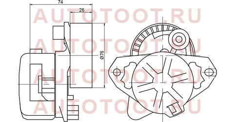 Натяжитель приводного ремня MERCEDES-BENZ C/E/CLK/SLK/SPRINTER 1,8-2,3 02- st2722000270 Sat – купить в Омске. Цены, характеристики, фото в интернет-магазине autotoot.ru