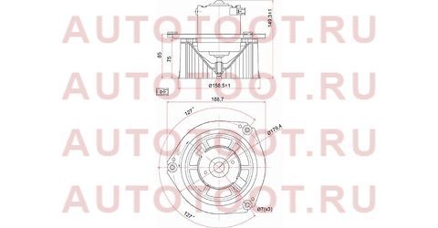 Мотор отопителя салона NISSAN ATLAS F23\H41 93-99 12V (RHD) st-27220-0t400 sat – купить в Омске. Цены, характеристики, фото в интернет-магазине autotoot.ru