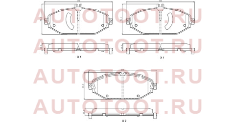 Колодки тормозные перед MERCEDES C-CLASS W205 14-18/ E-CLASS W213 16- st280001 sat – купить в Омске. Цены, характеристики, фото в интернет-магазине autotoot.ru