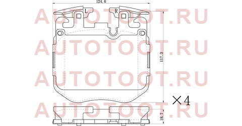 Колодки тормозные перед BMW 5 G30/F90 16-/X3 G01 19-/X5 F95 19- st280010 sat – купить в Омске. Цены, характеристики, фото в интернет-магазине autotoot.ru