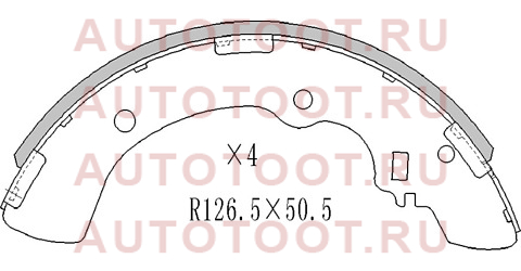 Колодки тормозные барабанные зад MITSUBISHI L200 III 96-07/L300 92-94/L400 95-02 st280039 sat – купить в Омске. Цены, характеристики, фото в интернет-магазине autotoot.ru