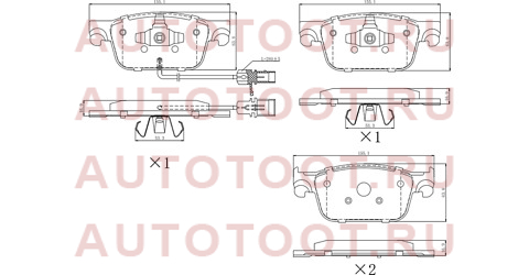 Колодки тормозные перед с датчиком износа AUDI A4 15-/A5/S5 16- st280057 sat – купить в Омске. Цены, характеристики, фото в интернет-магазине autotoot.ru