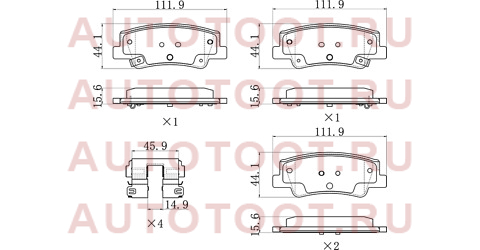 Колодки тормозные зад HYUNDAI SONATA 19-/KIA K5 20- st280060 sat – купить в Омске. Цены, характеристики, фото в интернет-магазине autotoot.ru