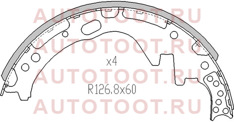 Колодки тормозные барабанные зад NISSAN DATSUN D21 85-97 st280061 sat – купить в Омске. Цены, характеристики, фото в интернет-магазине autotoot.ru