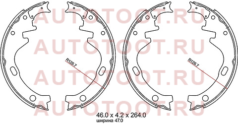 Колодки тормозные барабанные зад NISSAN DATSUN D21 85-97/ ATLAS/CONDOR 82-92 st280063 sat – купить в Омске. Цены, характеристики, фото в интернет-магазине autotoot.ru