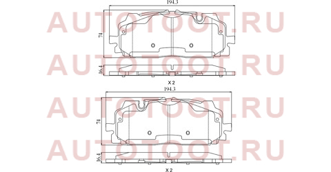 Колодки тормозные перед VOKSWAGEN TOUAREG III 17-/AUDI A4/A5/Q5/Q7 16- st280066 sat – купить в Омске. Цены, характеристики, фото в интернет-магазине autotoot.ru